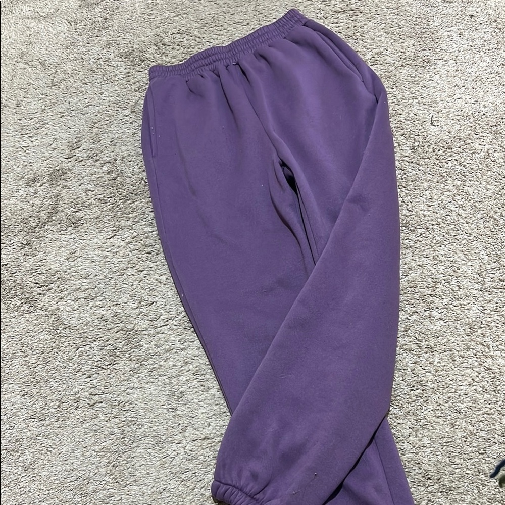 Kids Purple Sweatpants